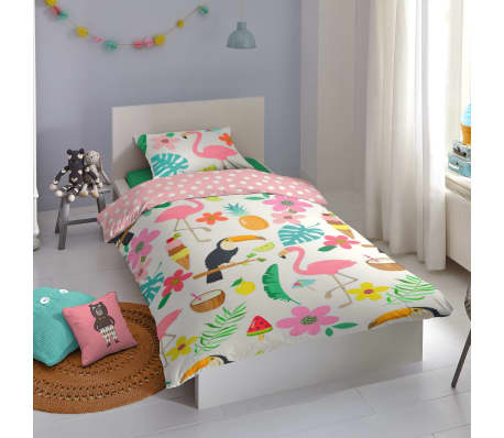 Good Morning Kids Duvet Cover Aloha 120x150 Cm Vidaxl Co Uk