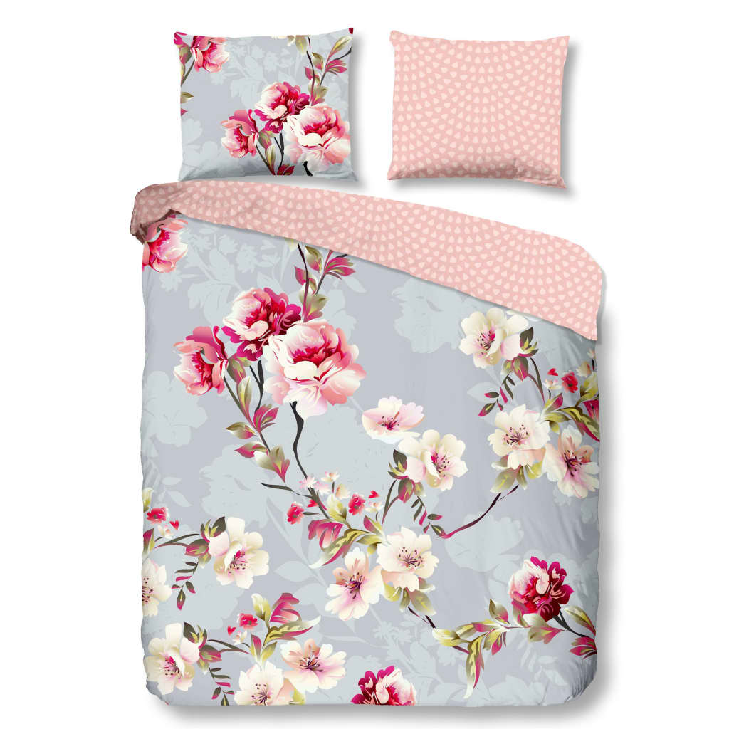 Good Morning Duvet Cover Floral 200x200 220 Cm Flannel For