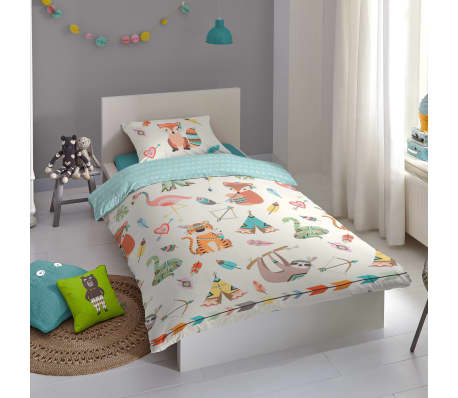 Good Morning sengetøj til børn Boho 135 x 200 cm