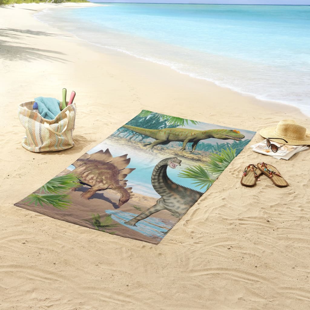 

Good Morning Strandlaken DINO 75x150 cm meerkleurig
