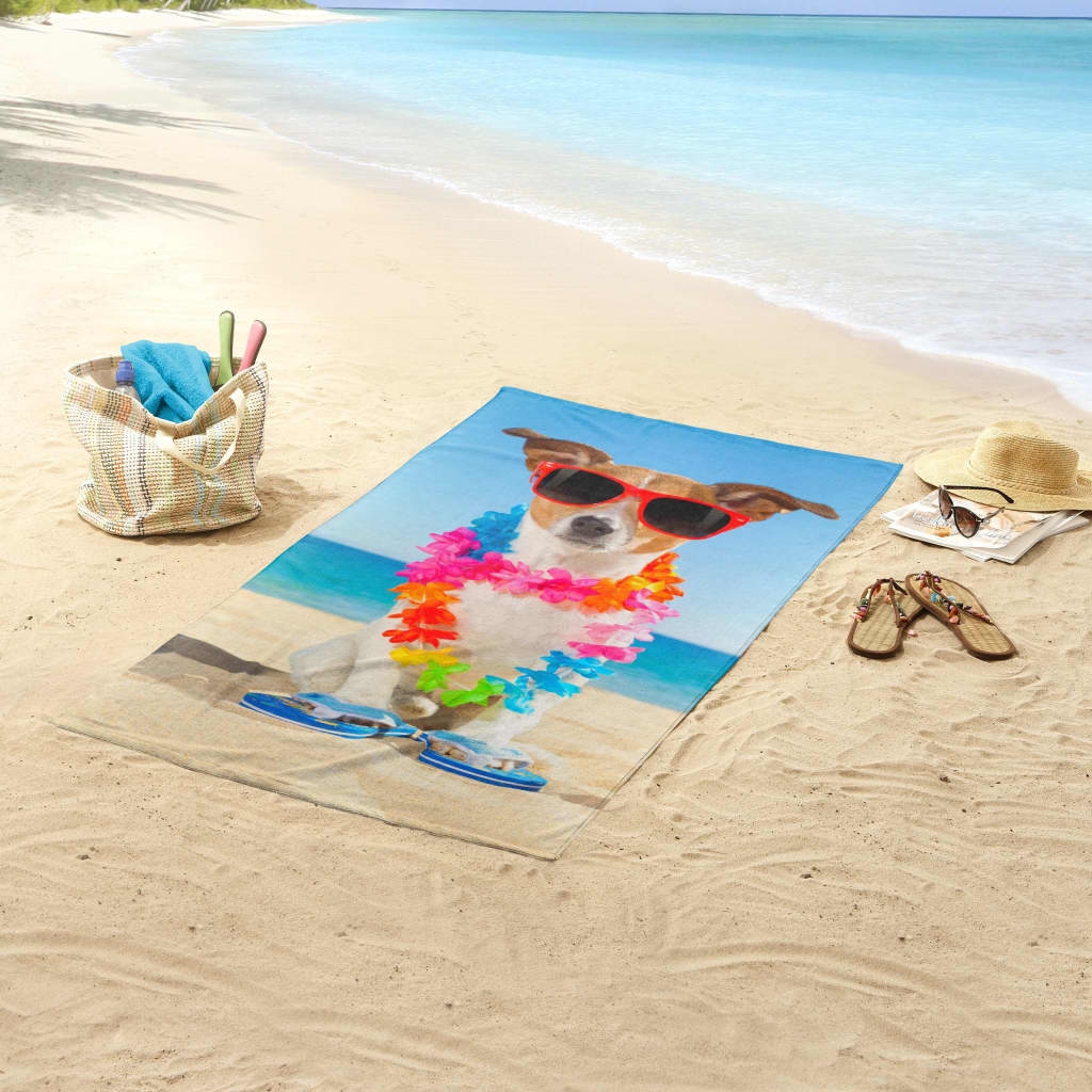 

Good Morning Strandlaken BUDDY 75x150 cm meerkleurig