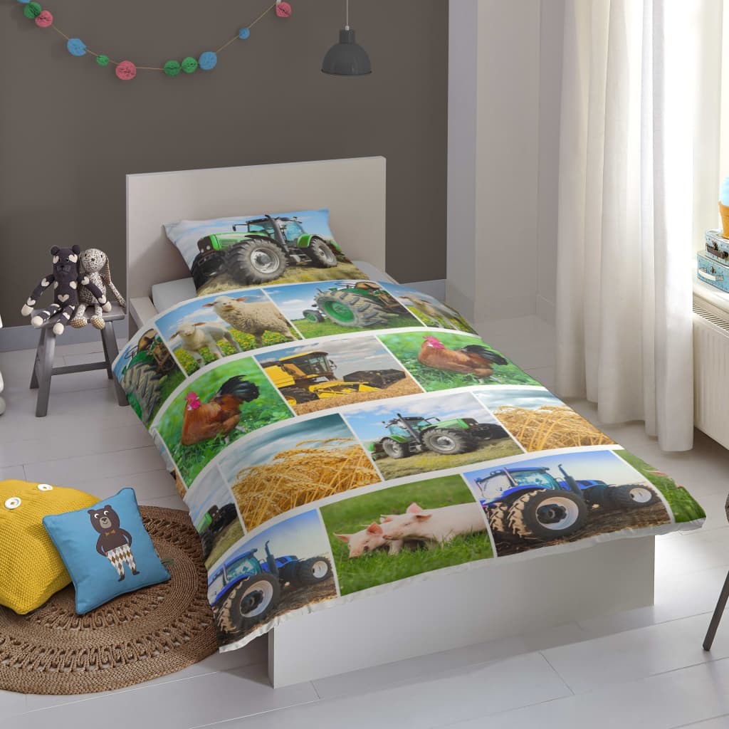 

Good Morning Kinderdekbedovertrek Agri 140x200/220 cm