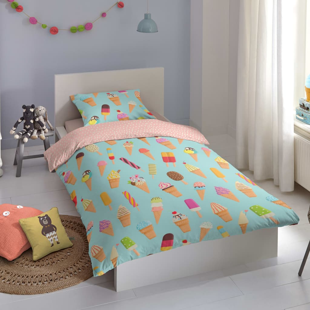 

Good Morning Kinderdekbedovertrek Icecream 140x200/220 cm