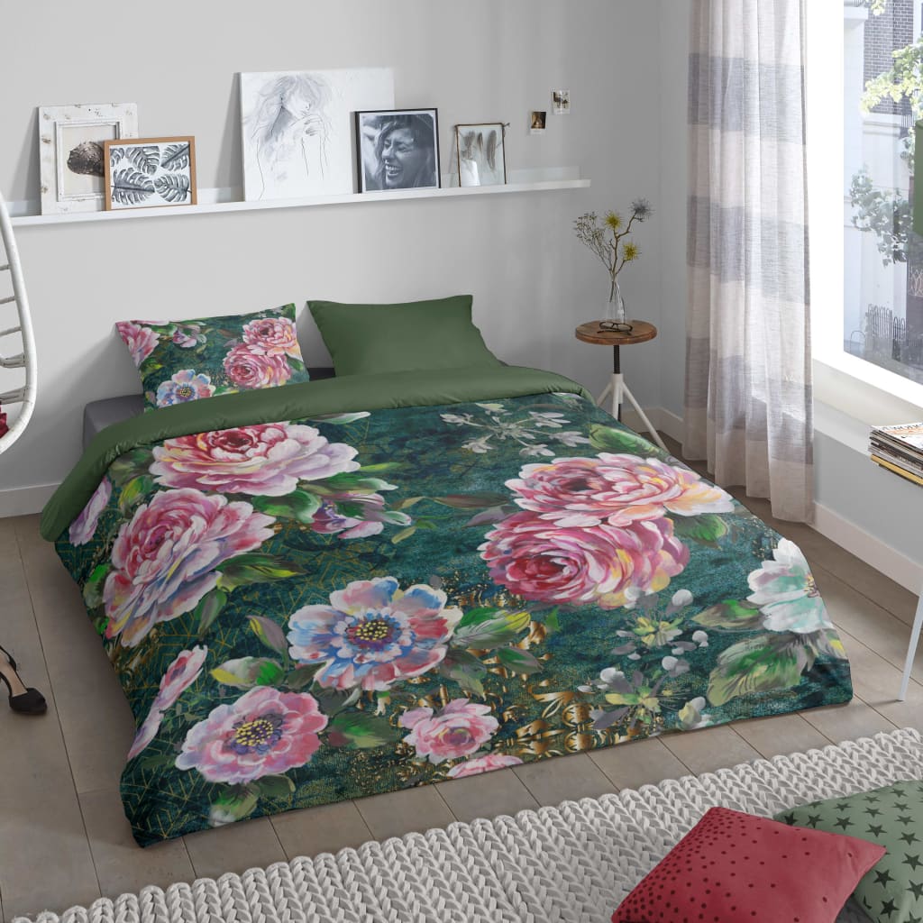 

Good Morning Dekbedovertrek FLEUR 200x200/220 cm