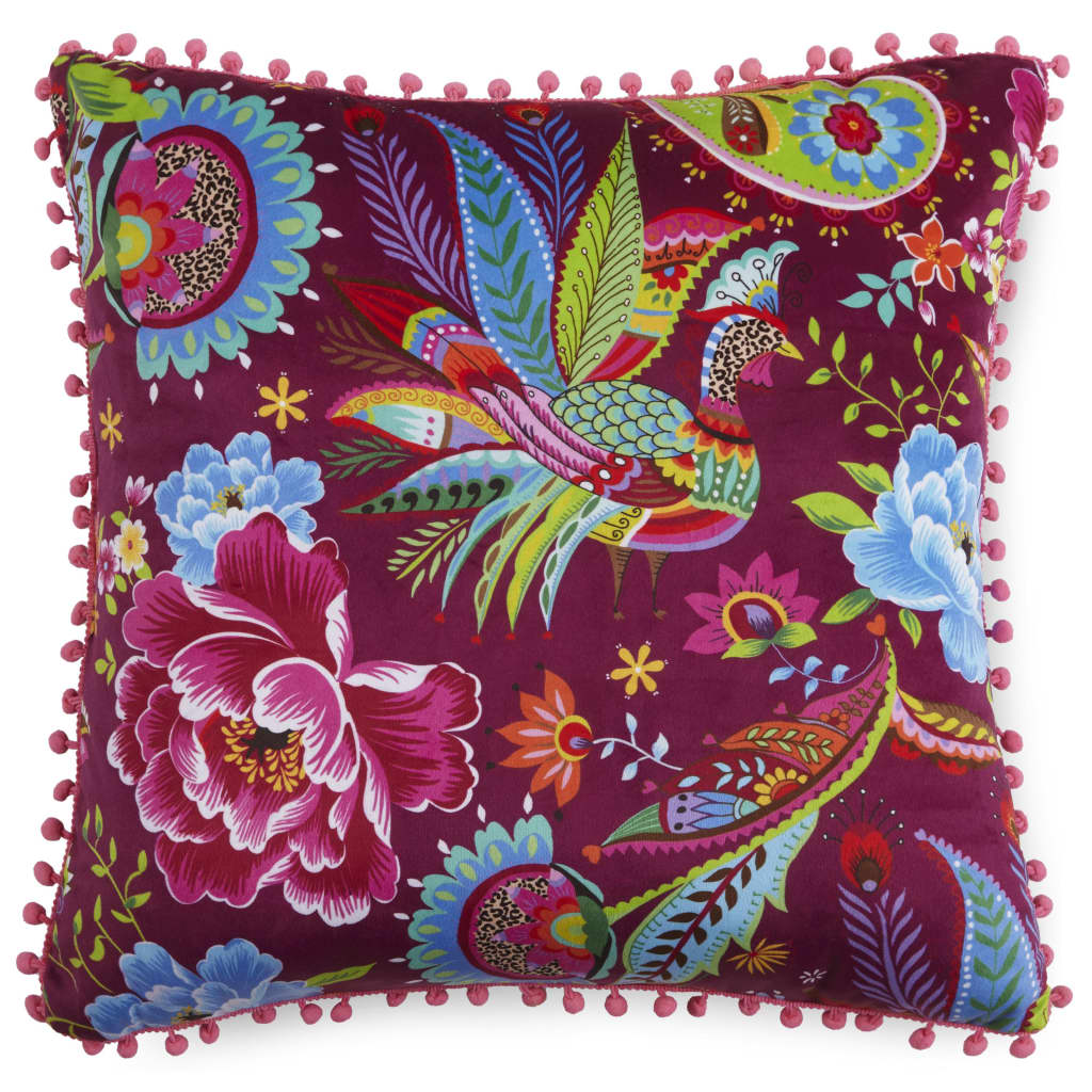 Happiness  Dekokissen Phoenix, mit Pompons