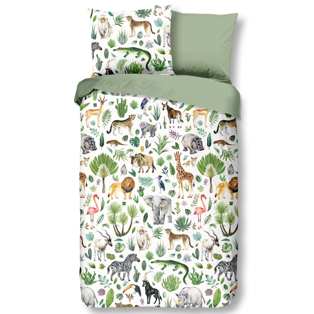 Capa de edredão infantil JUNGLE 135x200 cm multicor