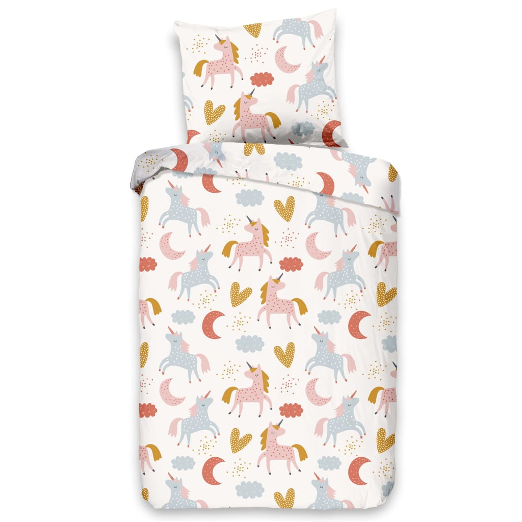 Good Morning Capa de edredão infantil UNILOVE 120x150 cm multicor