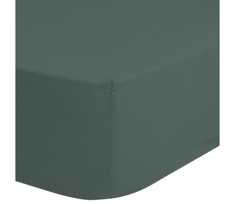 Good Morning Fitted Sheet 180x200 cm Olive