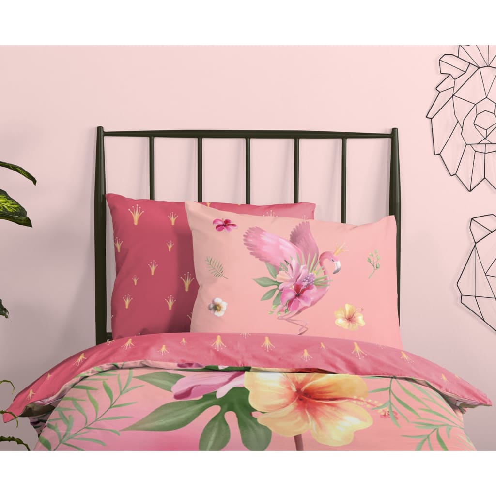 Good Morning Kids Duvet Cover QUEEN 140x200/220 cm Pink