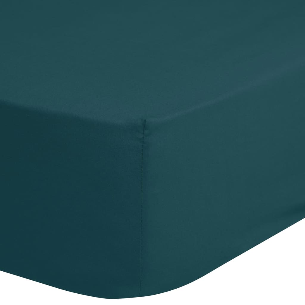

Good Morning Hoeslaken jersey 90/100x220 cm petrolkleurig