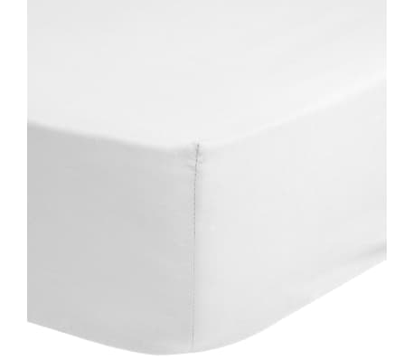 Good Morning Jersey Fitted Sheet 60x120 cm White