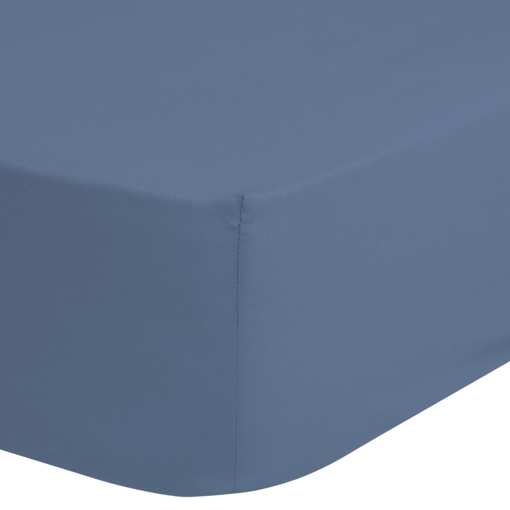 Good Morning Cearceaf elastic din jerseu 70×140/150 cm albastru gheață