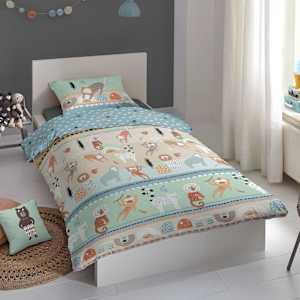 Good Morning Housse de couette enfant PLAY 120x150 cm Multicolore