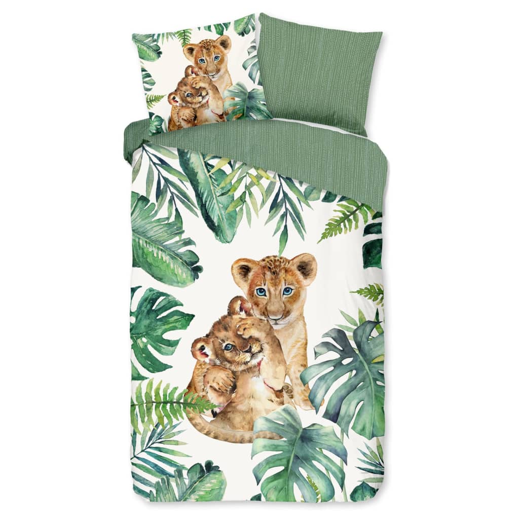 Kids Duvet Cover JUNGLE 140x200/220 Cm Green Good Morning 7 width=274