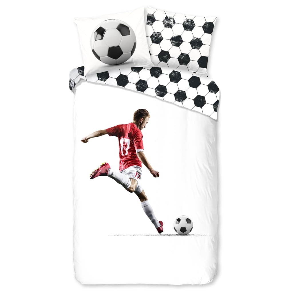 Kids Duvet Cover SCORE 140x200/220 Cm White Good Morning 7 width=274