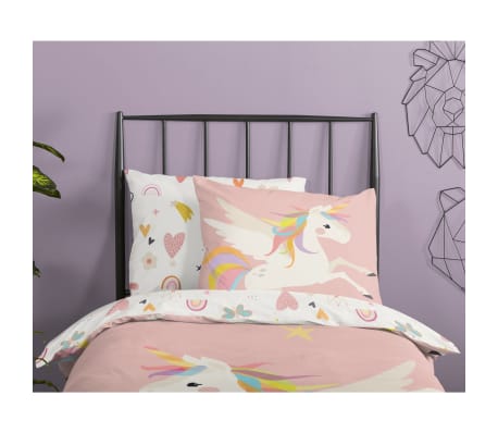 Good Morning Housse de couette pour enfants Unicorn 140x200/220 cm