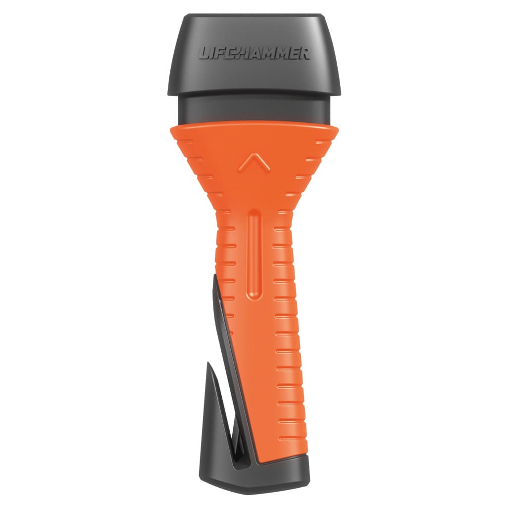 Afbeelding Lifehammer noodhamer Evolution met gordelsnijder oranje 21,5 cm door Vidaxl.nl