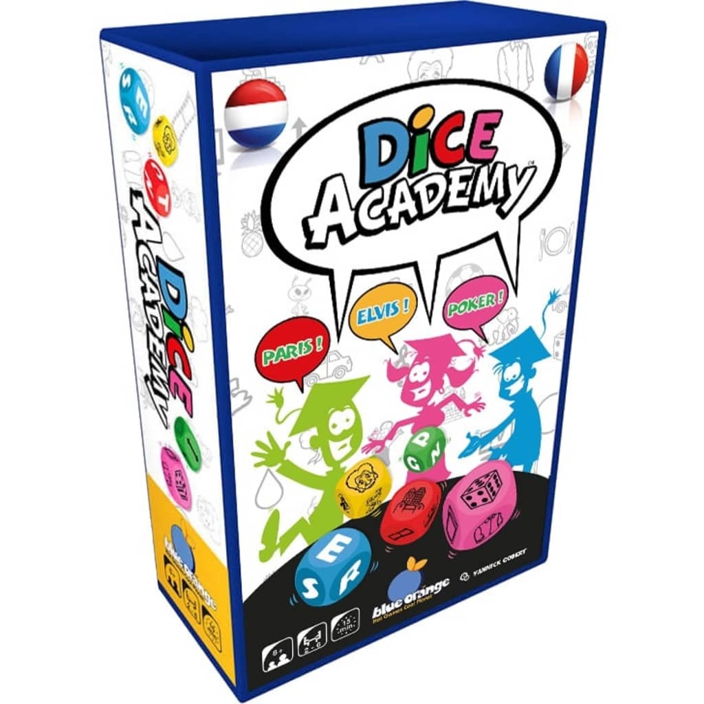 Asmodee Dice Academy dobbelspel (NL/FR)