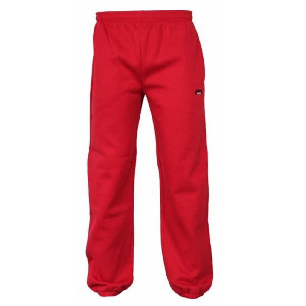 Afbeelding Donnay joggingbroek met boord junior rood maat 152 door Vidaxl.nl