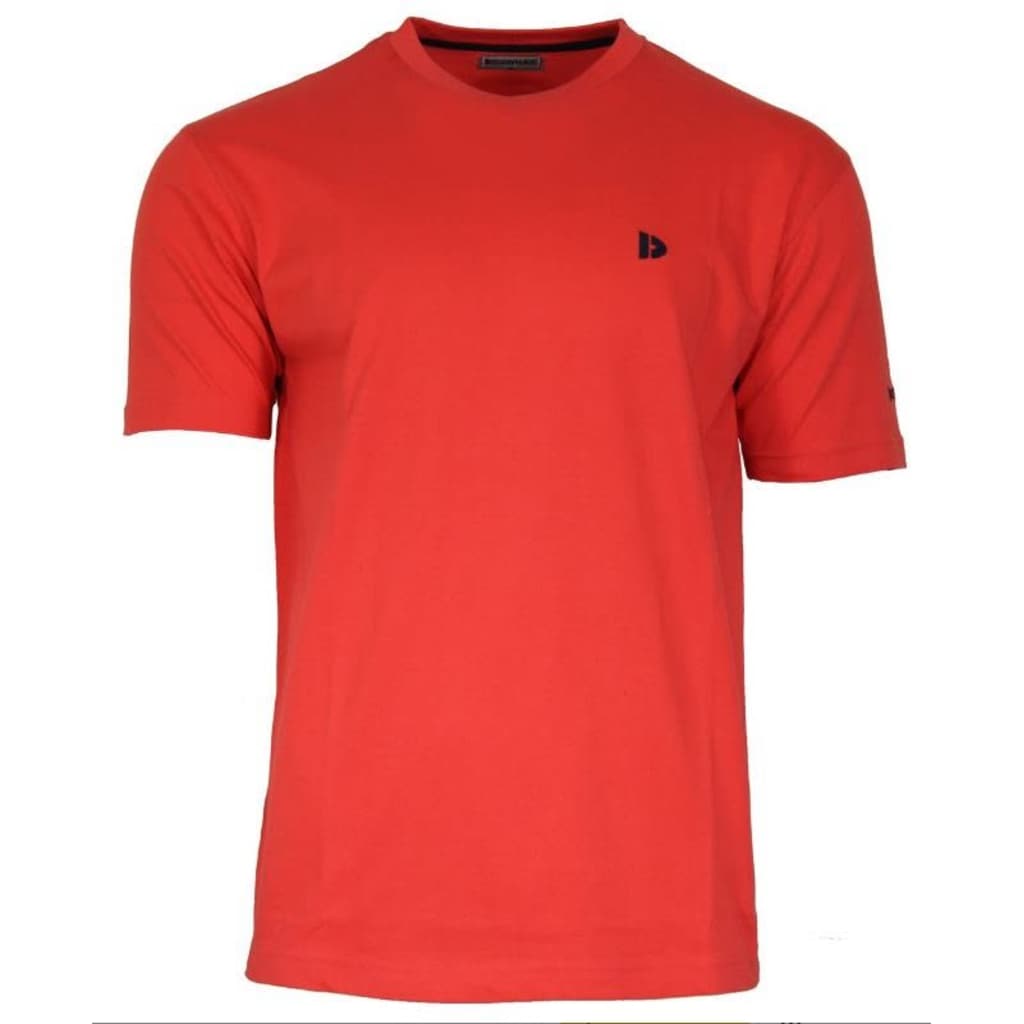 Donnay T-shirt Pique heren oranje maat: XL