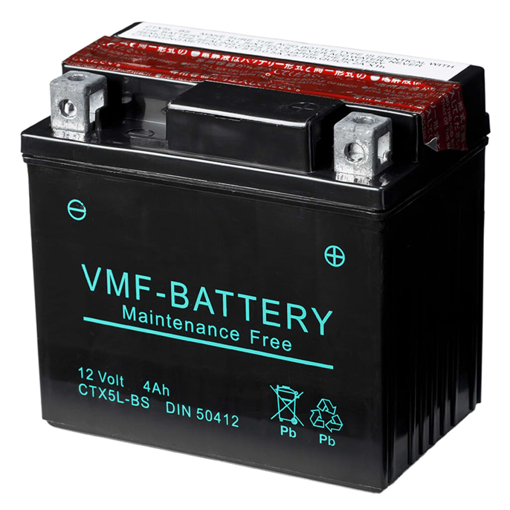

VMF Powersport Liquifix accu 12 V 4 Ah MF YTX5L-BS