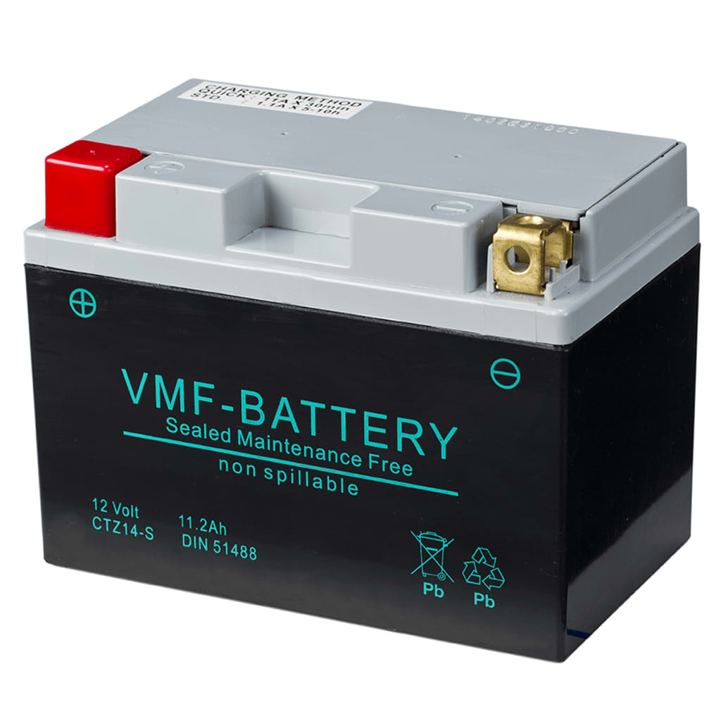 

VMF Powersport Accu AGM 12 V 11,2 Ah FA YTZ14-S