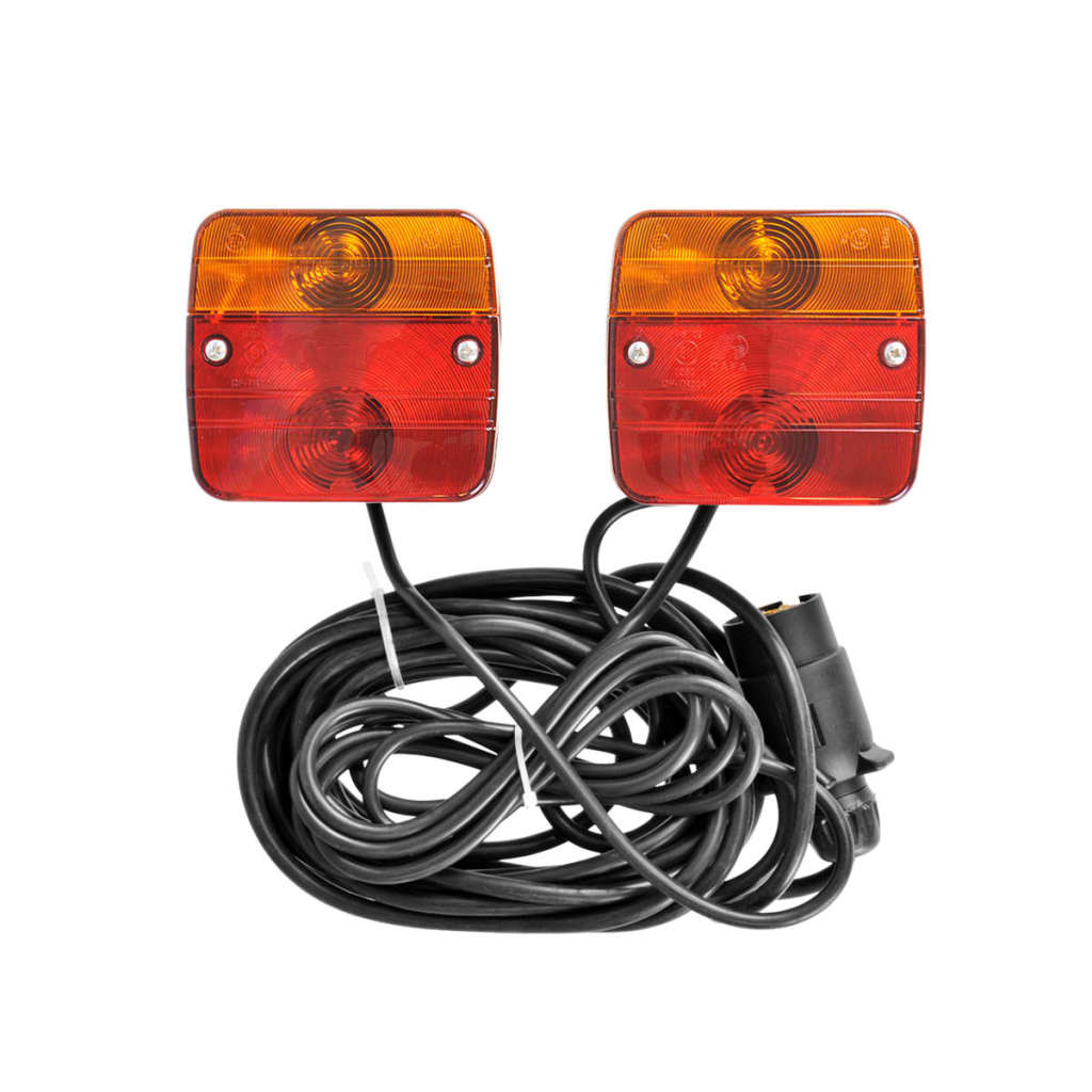 Afbeelding ProPlus magnetische lampen voor aanhanger 7,5 + 2,5 m kabel 330418 door Vidaxl.nl