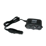 ProPlus 3-Way Socket 12V + USB incl. Mounting Plate