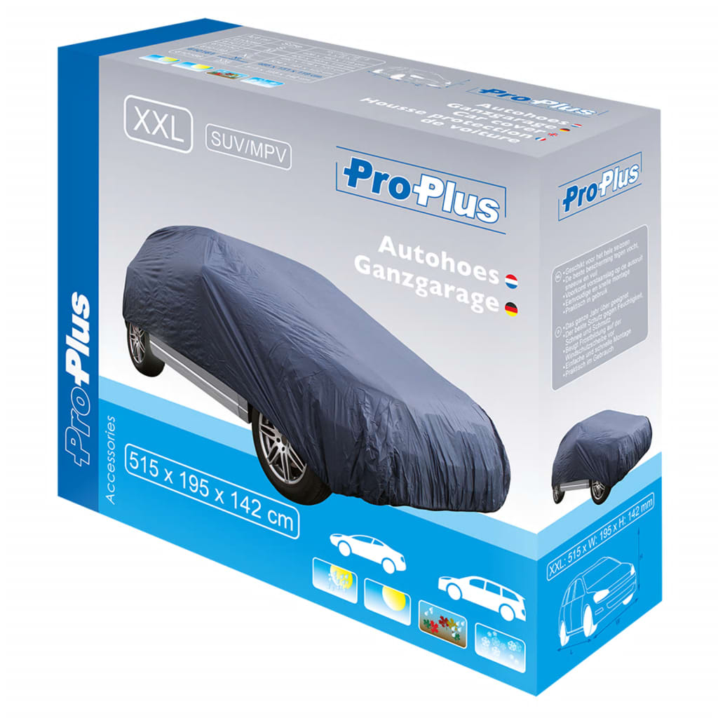 ProPlus SUV/MPV-hoes XXL 515x195x142 cm donkerblauw afbeelding