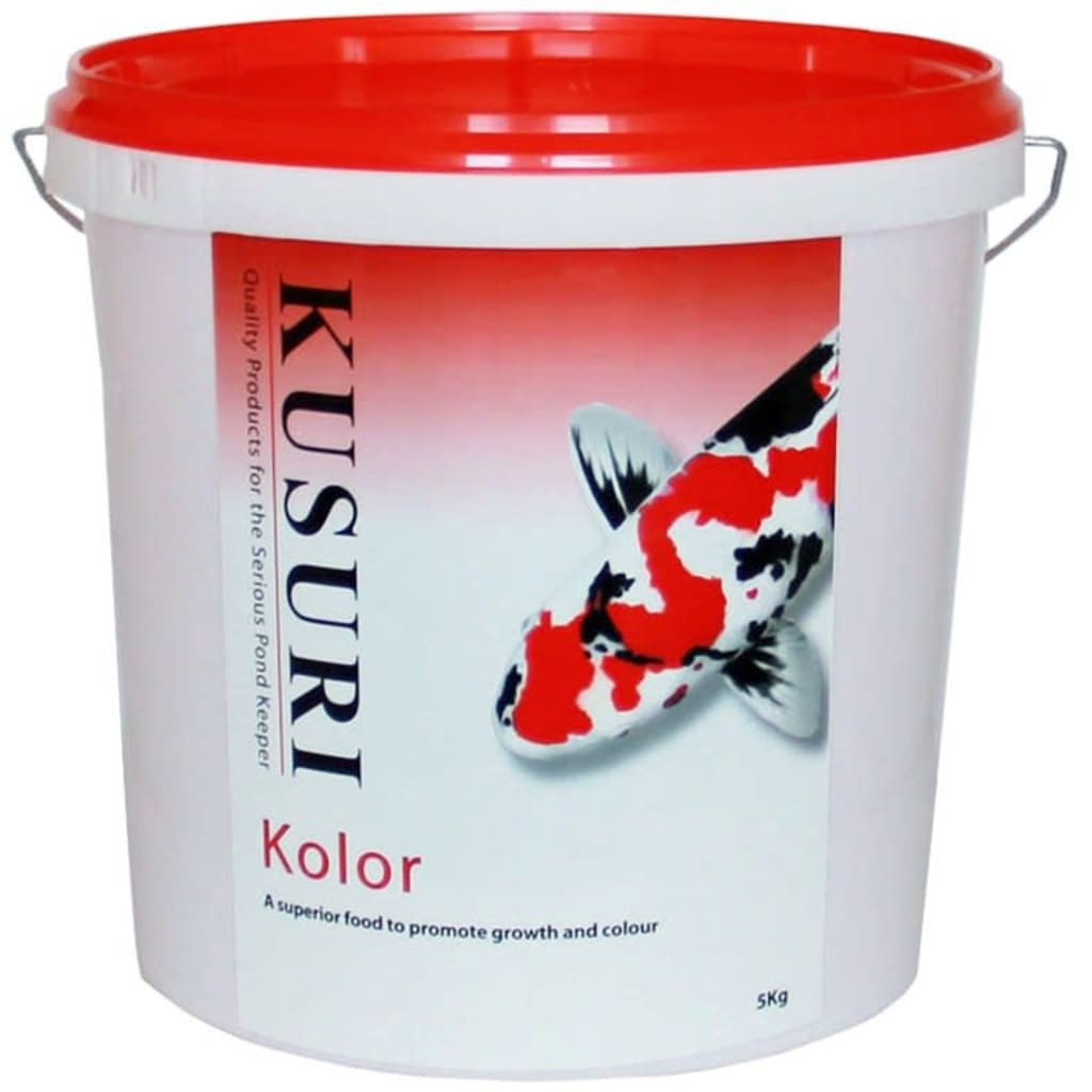 Afbeelding Kusuri Kolor 5 Kilo emmer medium pellets (6 mm) door Vidaxl.nl