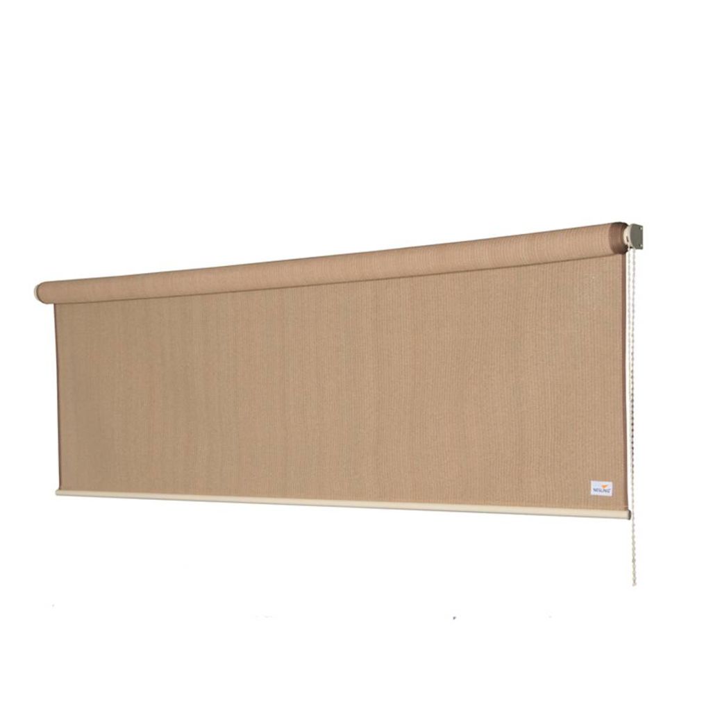 Afbeelding Coolfit rolgordijn zand - 2.96 x 2.4 meter door Vidaxl.nl