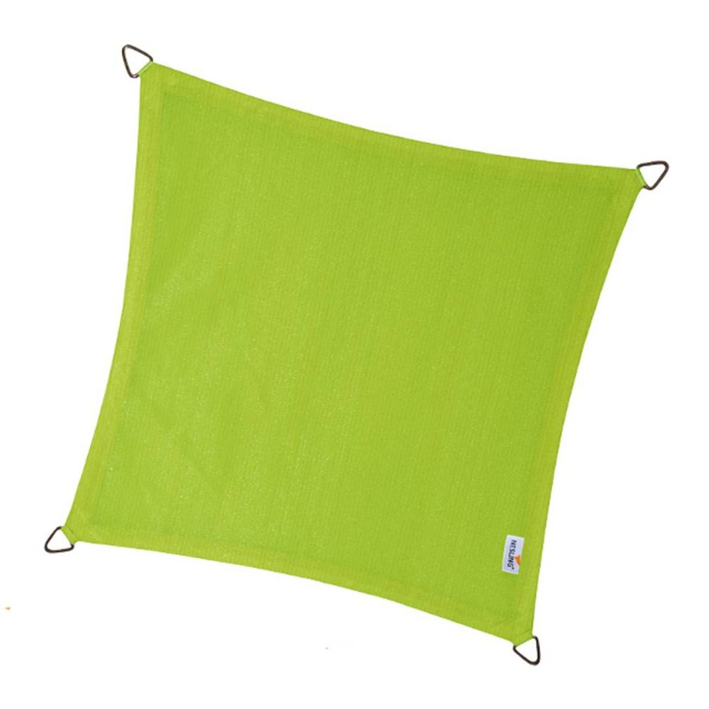 Afbeelding Coolfit schaduwdoek vierkant lime groen - 5.0 x 5.0 meter door Vidaxl.nl