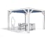 Pergola Nesling Douglas Stand Alone Gebroken Wit 370X370 nesling kopen in de aanbieding Pergola Nesling Douglas Stand Alone Gebroken Wit 370X370 nesling kopen in de aanbieding