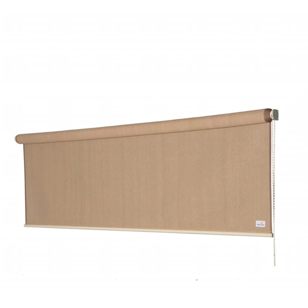 Afbeelding Coolfit rolgordijn zand - 2.48 x 2.4 meter door Vidaxl.nl