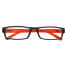 H2Optics Leesbril Unisex Zwartoranje Sterkte 3 h2optics kopen in de aanbieding