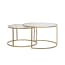 Light Living Salontafel Duarte Glas En Antiek Goud Set Van 2 light living kopen in de aanbieding