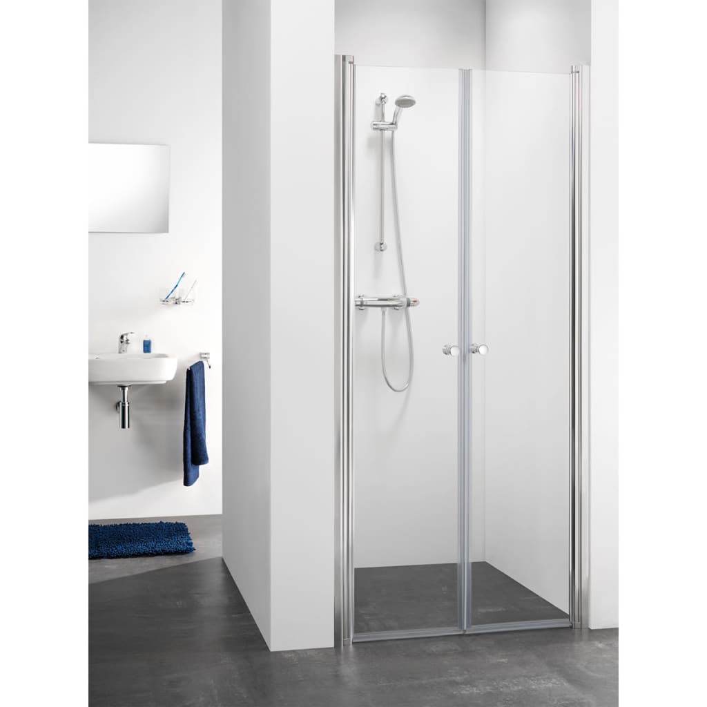 Afbeelding Get Wet by Sealskin pendeldeur C105 100cm chroom glas CH28100D310100 door Vidaxl.nl