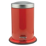 Sealskin Kosz na śmieci z pedałem Acero, czerwony, 3 L, 361732459