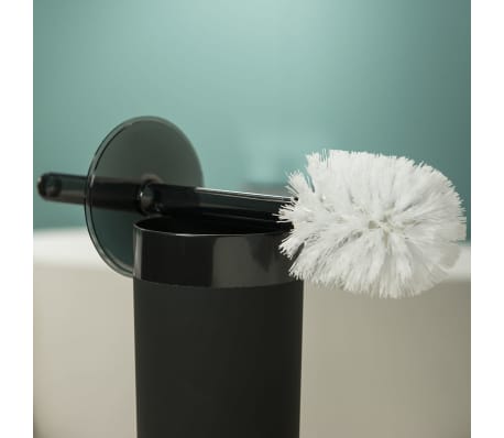Sealskin Toilet Brush Holder Bloom Black 361770519