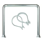 Sealskin Tige en U Rod Seallux + 12 anneaux Chrome 13276668918