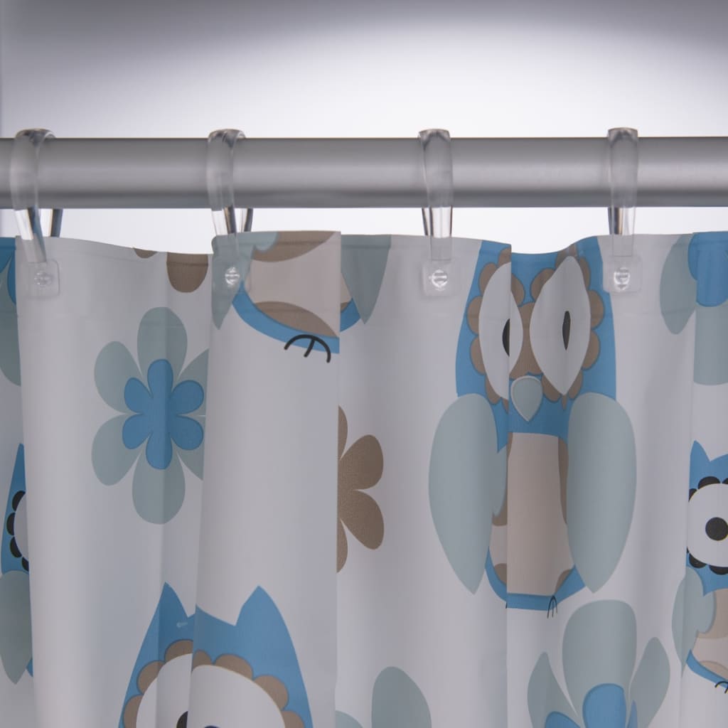 

Sealskin douchegordijn Owl 180 cm blauw 210871324