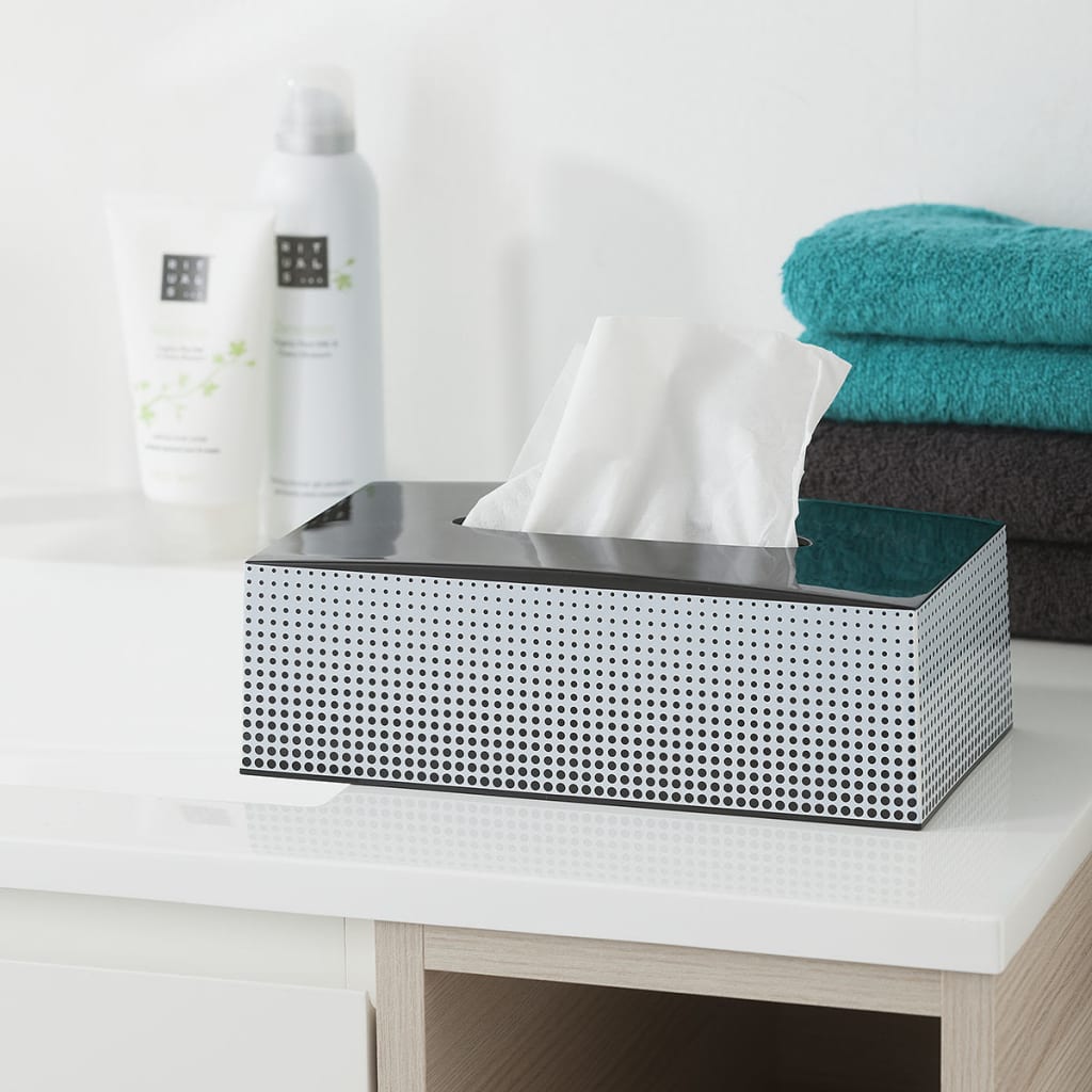 

Sealskin tissuebox Speckles zwart 361890819