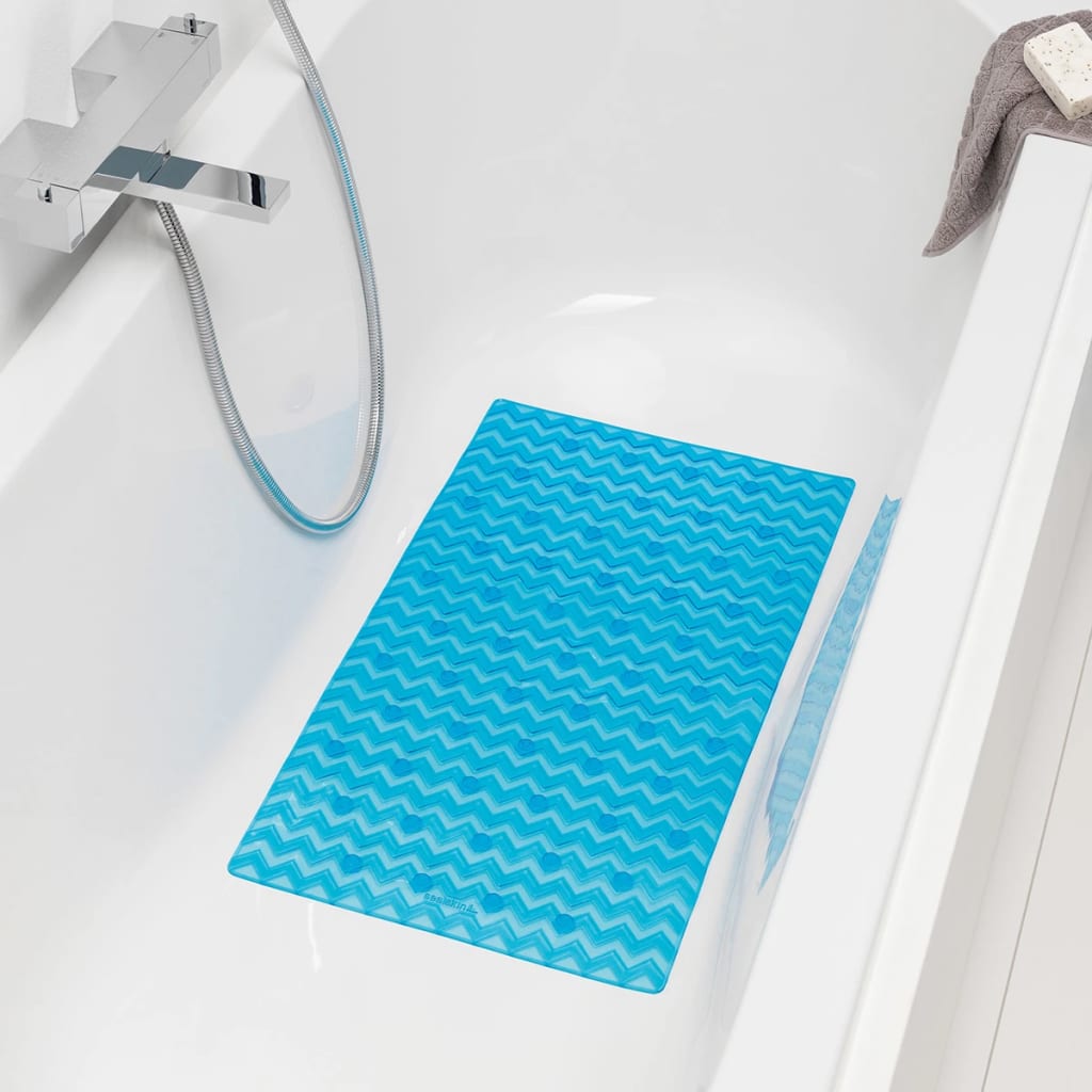 VidaXL - Sealskin Veiligheidsmat badkamer Leisure 40x70cm blauw 315244624