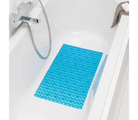 Sealskin Alfombrilla de seguridad baño Leisure 40x70 cm azul 315244624