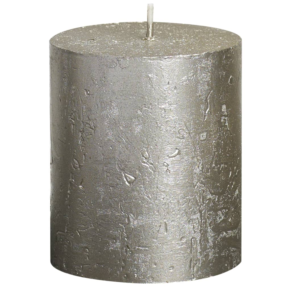 

Bolsius Rustiekkaarsen 6 st 80x60 mm champagne