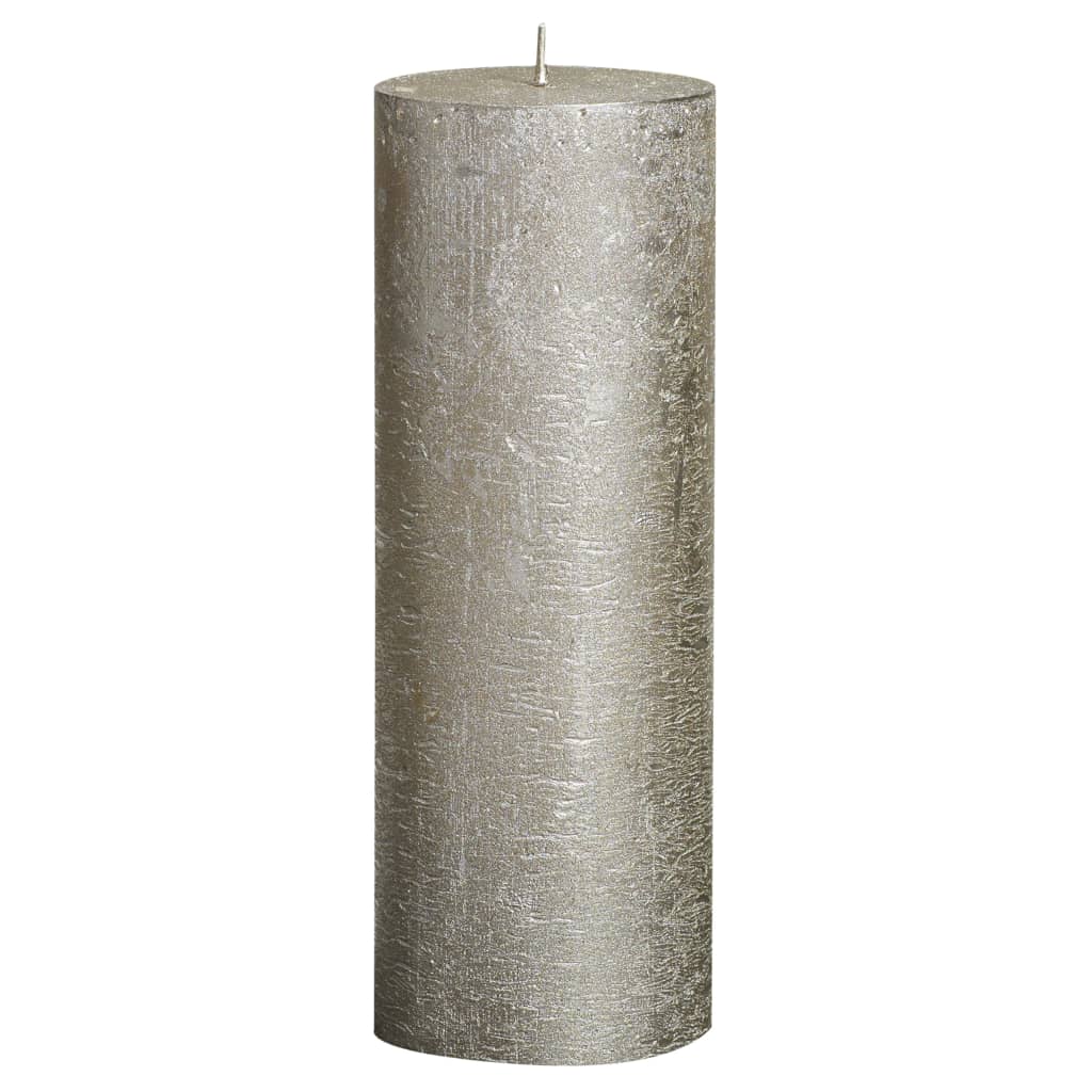 

Bolsius Rustiekkaarsen 6 st 190x68 mm champagne