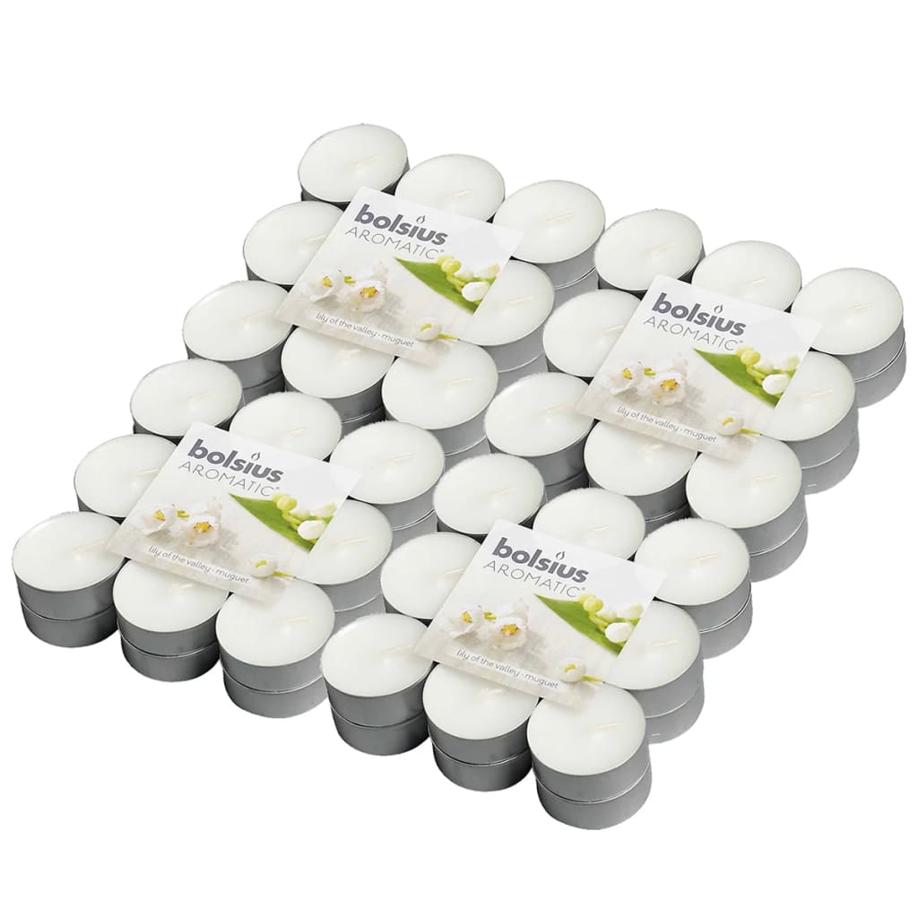 

Bolsius Aromatische theelichtjes Lily Of The Valley 72 st 103626949303