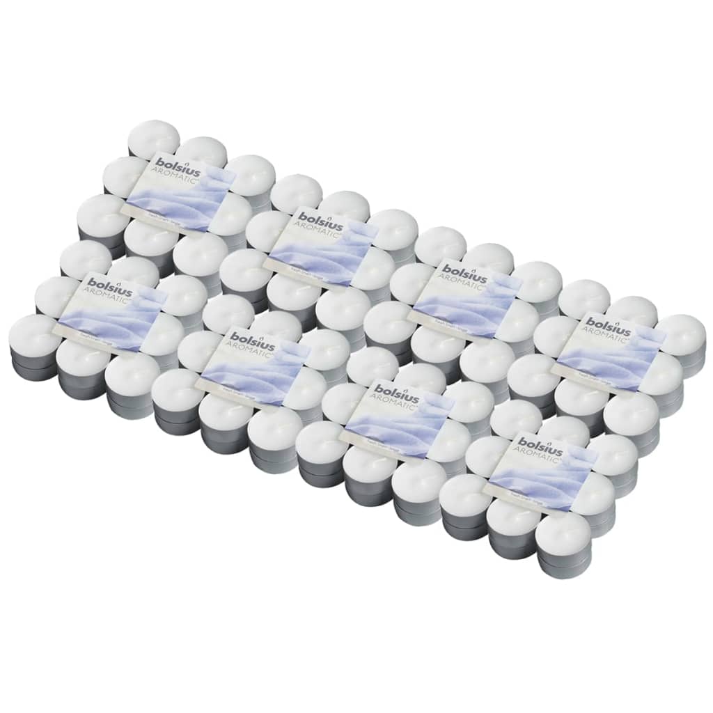 

Bolsius Aromatische theelichtjes Fresh Linen 144 st 103626949358