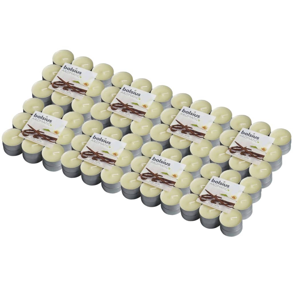

Bolsius Aromatische theelichtjes Vanilla 144 st 103626949375