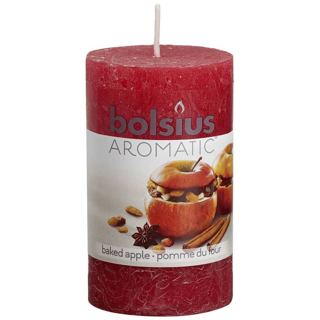 

Bolsius Rustieke geurkaarsen Baked Apple 6 st 103626240326